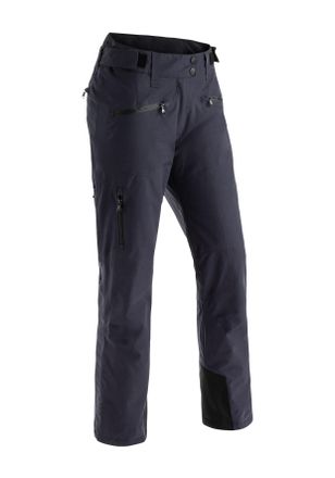 Maier Sports Skihose MAIER SPORTS Backline Pants W, Damen, Gr. 34, Normalgr&ouml;ssen, blau (dunkelblau), 67% Baumwolle, 33% Polyamid, Hosen Skihose, L&auml;ssig geschnitten