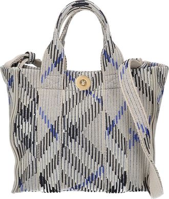 Burberry Nylon Shoulder Bag Tote Bag (Pre-Owned)