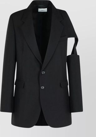 Coperni cutout detail blazer long sleeves