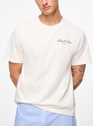 Sporty & Rich Mens Signature T-shirt