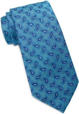Ted Baker Penfold Pines Silk Tie in Aqua at Nordstrom Rack