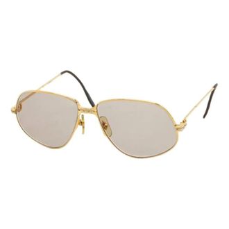 Cartier Pre-owned Accessories, female, Brown, Size: ONE SIZE Pre-owned Maillon Panthere Sunglasses