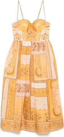 Zimmermann Abito Lucky - Giallo