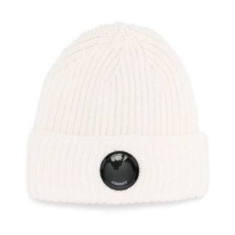 C.P. Company Beanies, male, White, Size: ONE SIZE Cappello Bianco