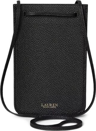 Lauren Ralph Lauren Borsa a tracolla Cameryn in pelle - Nero