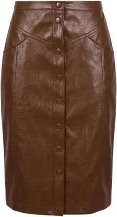 Am&eacute;lie & Am&eacute;lie Mujer, Faldas, Marr&oacute;n, Talla: XL