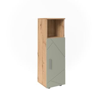 Vicco Armario Mediano Irma, Verde Salvia, 30 X 95 Cm, Vicco
