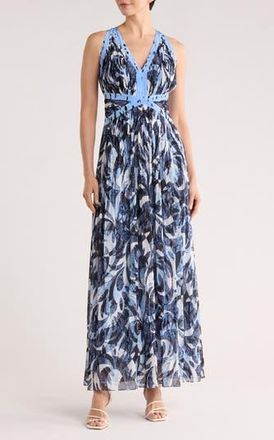 Diane Von F&uuml;rstenberg Levada Sleeveless Maxi Dress in Serpant Dance Large at Nordstrom Rack, Size 00