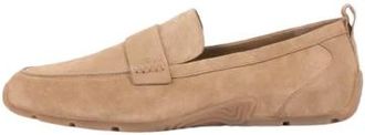 Vince Suede Loafer Sand Trail - Dames - Loafers - Beige - 39 EU - Su&egrave;de - Schoenen