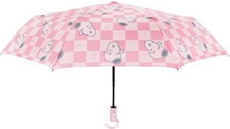 Peanuts Checker Umbrella in Pink at Nordstrom