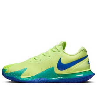 Nike Court Air Zoom Vapor Cage 4 Rafa Light Lemon Twist Blue DD1579-700