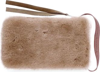 Emu Small Clutch - Dames - Clutches - Beige - ONE Size - Leer - Tassen