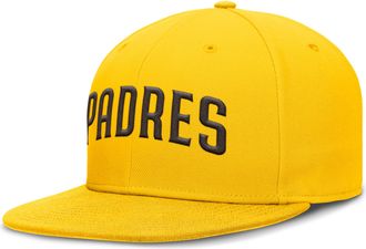 Nike San Diego Padres True Nike Mens Dri-FIT MLB Fitted Hat in Brown | NB1878HPYP-5BG