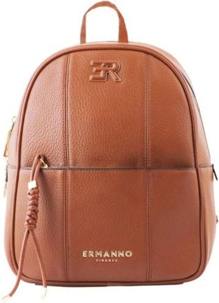 Ermanno Scervino Tassen, Dames, Bruin, ONE Size, Violet Rugzak