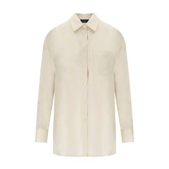 Max Mara Shirts, female, White, Size: 2XS Ebbri Shirt