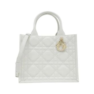 Dior Bolso Tote Vintage Pre-owned - Pre-owned - Mujer - Blanco - ONE SIZE
