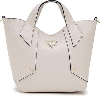 Guess Darcy Mini Tote Handbags Stone, Polyurethane