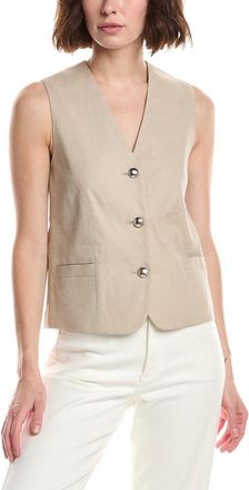 Rag & Bone Belle Linen-Blend Vest