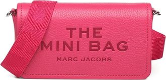 Marc Jacobs embossed-logo mini bag - Roze
