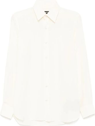 Tom Ford Camicia in seta - Toni neutri