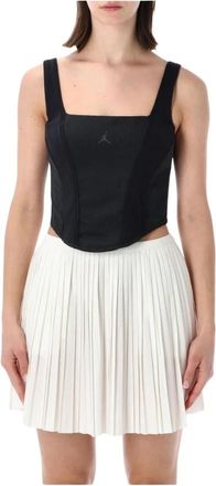 Nike Flight Club Corset - Dames - Sportshirts - Zwart - S - Polyester - Fitness