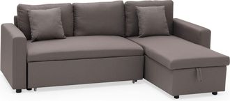 Happy Garden Happy Garden - Sof&aacute; Cama Clark 3 Plazas Color Topo