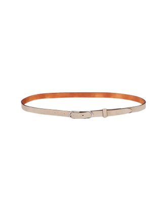 Rag & Bone Womens Baby Rounded Rebound Belt In Lightsand