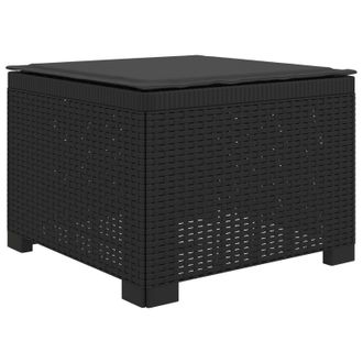 vidaXL Vidaxl Divano Da Giardino A 1 Posto Con Cuscino Aspetto Rattan Pp