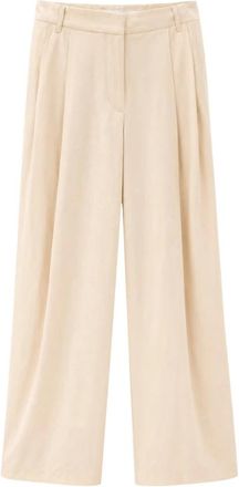 Iro Iro, Broeken, Dames, Beige, S, Wide Broeken