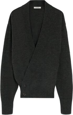 Christophe Lemaire Cardigan doppiopetto - Nero