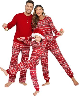 Kit Pigiama Famiglia Natale Set Pigiami Natalizi Per Famiglia A - Foto 3