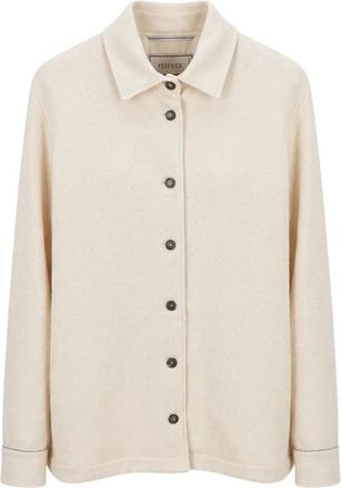 PESERICO Giaccone Light Jacket - Dames - Zomerjassen - Beige - M - Jassen