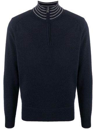 Orlebar Brown Lennard high-neck jumper - Blue