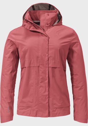 Sch&ouml;ffel Outdoorjacke SCH&Ouml;FFEL 2.5L Jacket Bellagio L, Damen, Gr. 36, rosa (3245, rosa), Oberstoff : 100% Nylon (Membran: Polyurethan), regular fit, hoch gesch