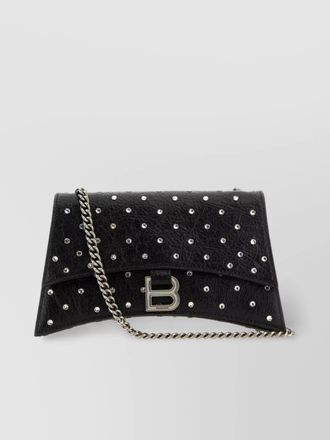 Balenciaga crush xs leather shoulder bag