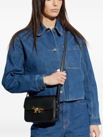 Maison Kitsun&eacute; Edie Crossbody Bag - Black