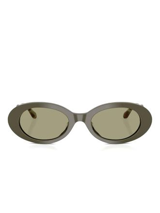 Giorgio Armani Occhiali da sole ovali - Verde