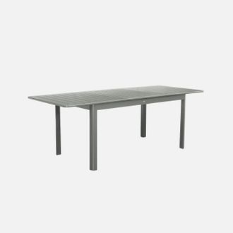Sweeek Mesa De Jard&iacute;n Extensible De Aluminio De 6 Plazas