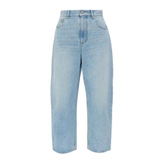 Blumarine Loose-fit Jeans, female, Blue, Size: 2XS Straight-leg jeans