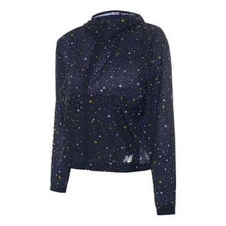 New Balance (WMNS) New Balance hooded Sports Jacket Black AWJ0302YECL