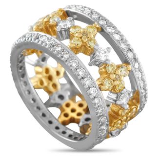 Luxury Bazaar 18K White Gold 1.75ct Diamond Ring MF57-031726