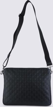 Gucci Black Leather Pouche
