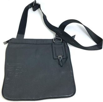 Versace Leather Shoulder Bag (Pre-Owned)