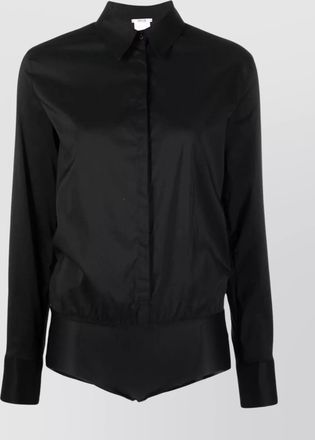 Wolford london buttoned cuffs long-sleeved body