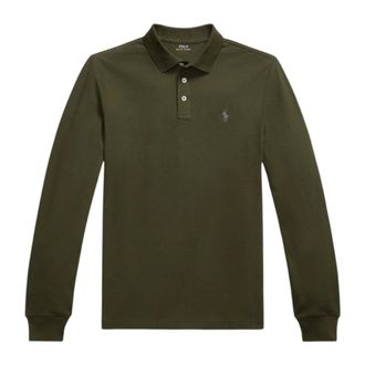 Ralph Lauren Heren, Tops, Groen, Maat: M Katoen