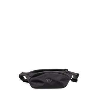 Yohji Yamamoto Belt Bags, male, Black, Size: ONE SIZE Staple Fanny Pack