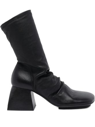 Uma Wang 70mm square-toe boots - Black