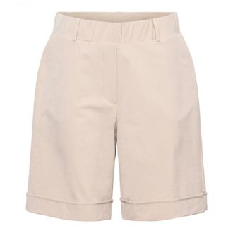 &Co Woman Basic Bermuda - Dames - Korte broeken - Beige - Maat: XS Polyamide