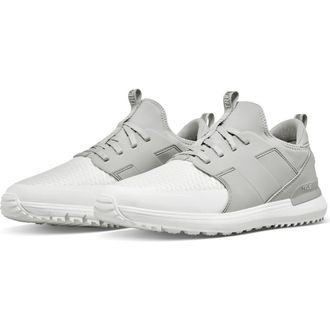 TRUE linkswear True Lux Waterproof Sneaker in Grey at Nordstrom Rack, Size 12.5