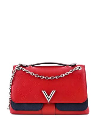 Louis Vuitton Very Chain Bag Monogram Leather shoulder bag - Rosso